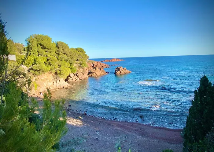Villa Romarine - Vue Et Acces Crique - Agay